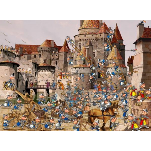 Ruyer Francois, Atak na zamek (2000el.) - Sklep Art Puzzle